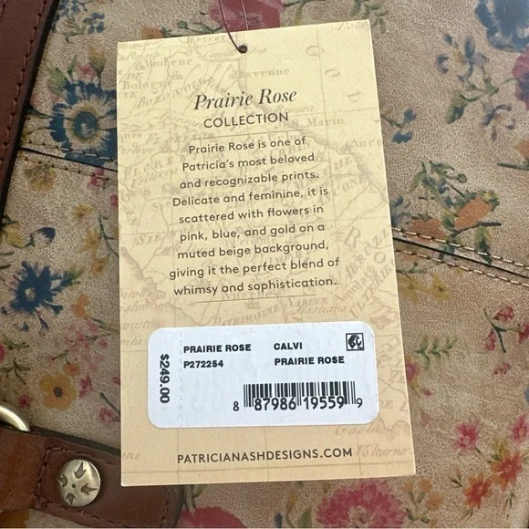 Patricia Nash Prairie Rose Tote - Picture 10 of 10